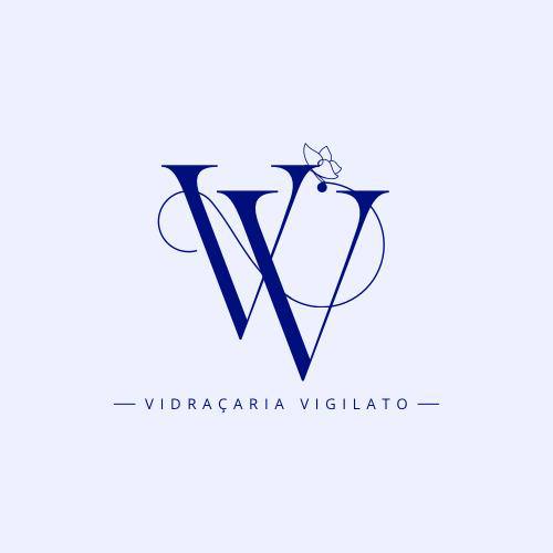 Logo VV da Vidraçaria Vigilato